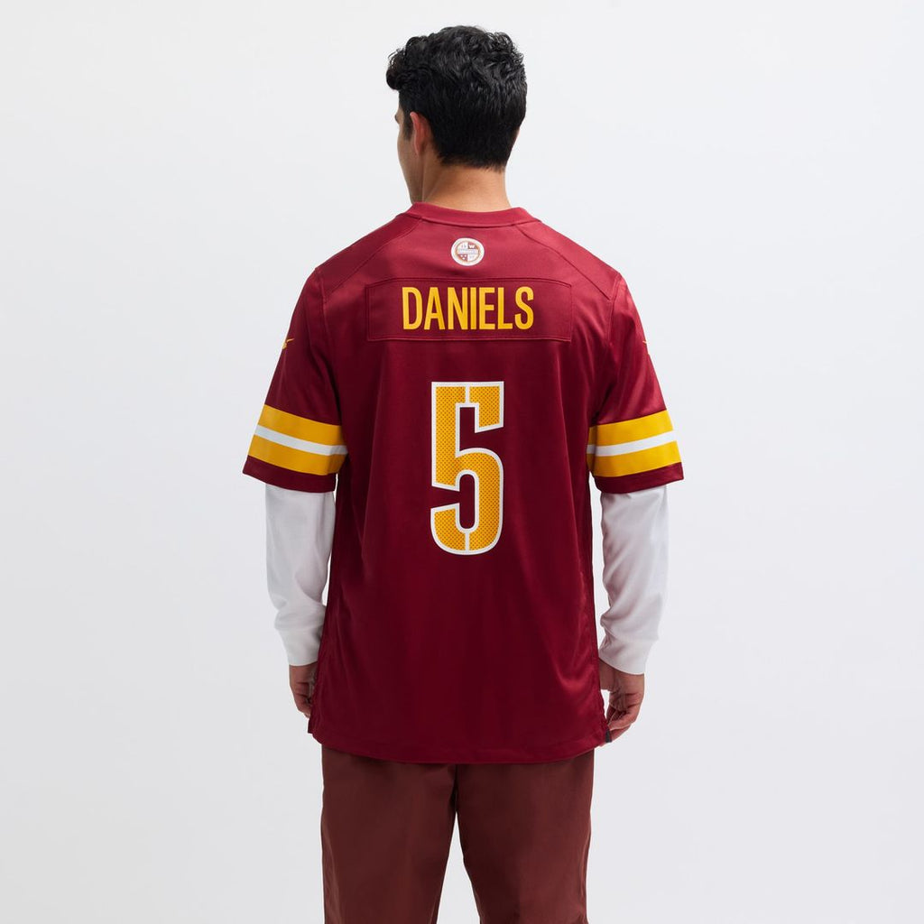 Jayden Daniels Washington Commanders Player Game Jersey - White