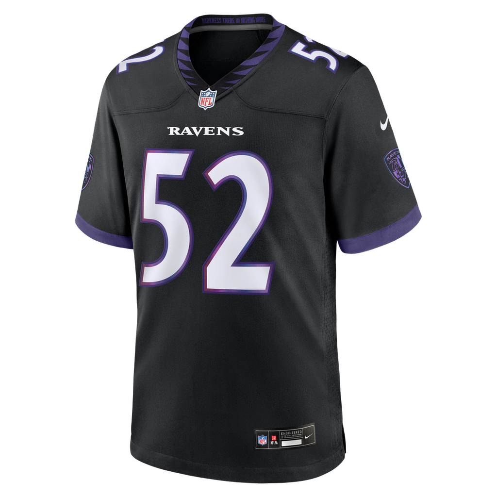 Ray Lewis Baltimore Ravens Alternate Retired Player Game Jersey - Black