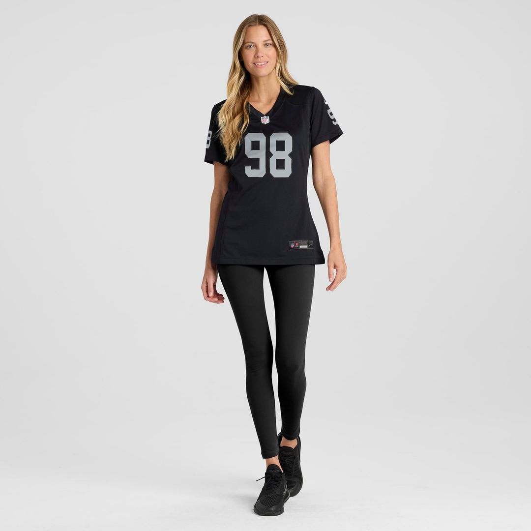 Maxx Crosby Las Vegas Raiders Women's Game Jersey - White