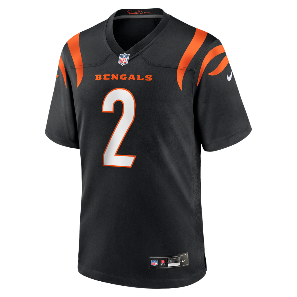 Evan McPherson Cincinnati Bengals Game Jersey - Black