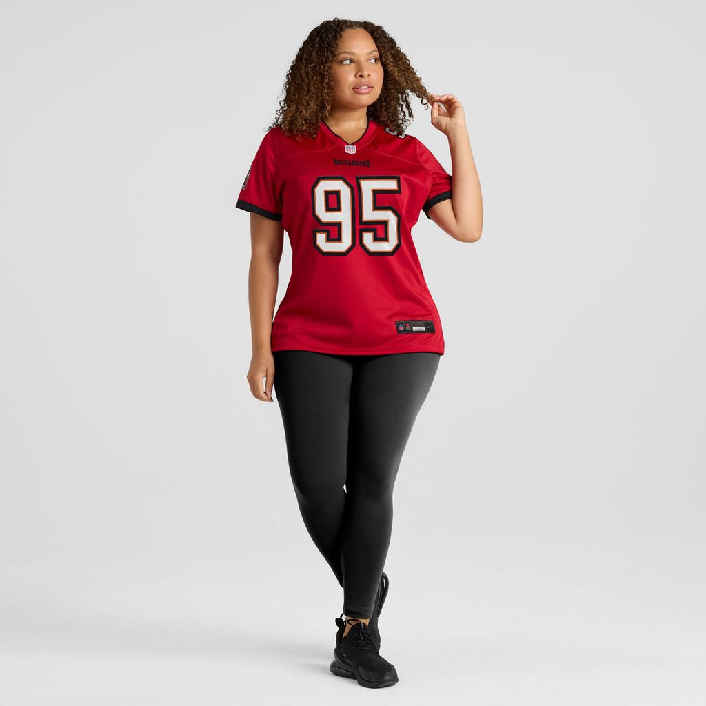 Elijah Roberts Tampa Bay Buccaneers Women's Team Game Jersey - Red