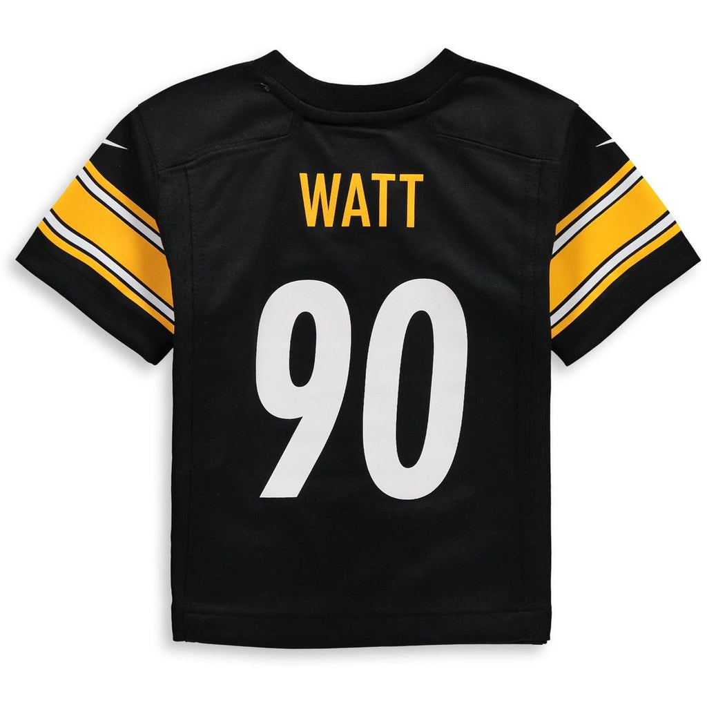 T.J. Watt Pittsburgh Steelers Toddler Game Jersey - Black