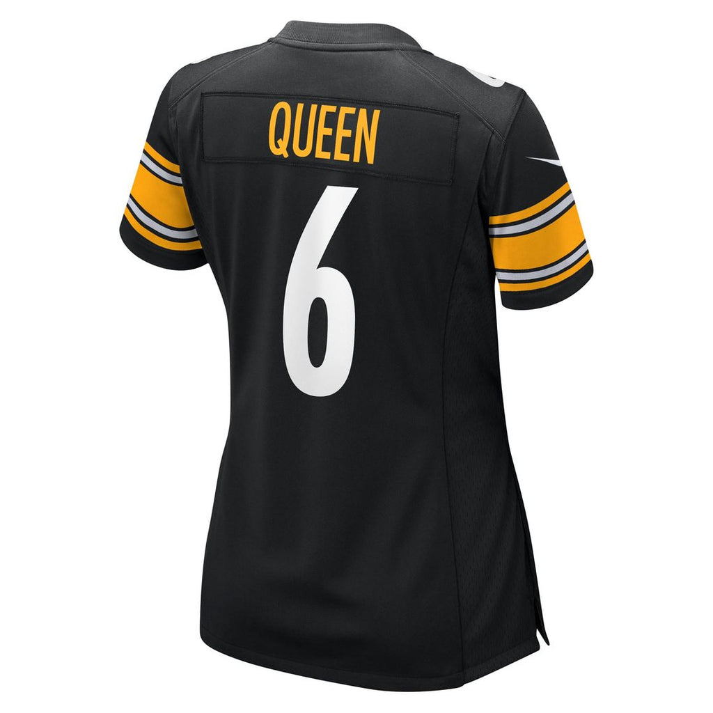Patrick Queen Pittsburgh Steelers Women's Game Player Jersey - Black