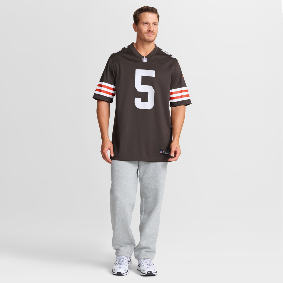 Quincy Williams Cleveland Browns Team Game Jersey - Brown