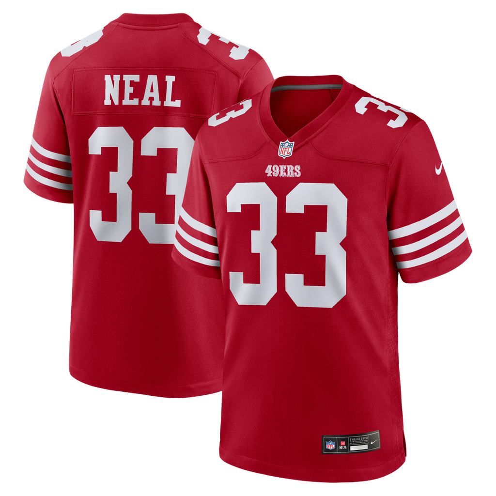 Siran Neal San Francisco 49ers Team Game Jersey - Scarlet
