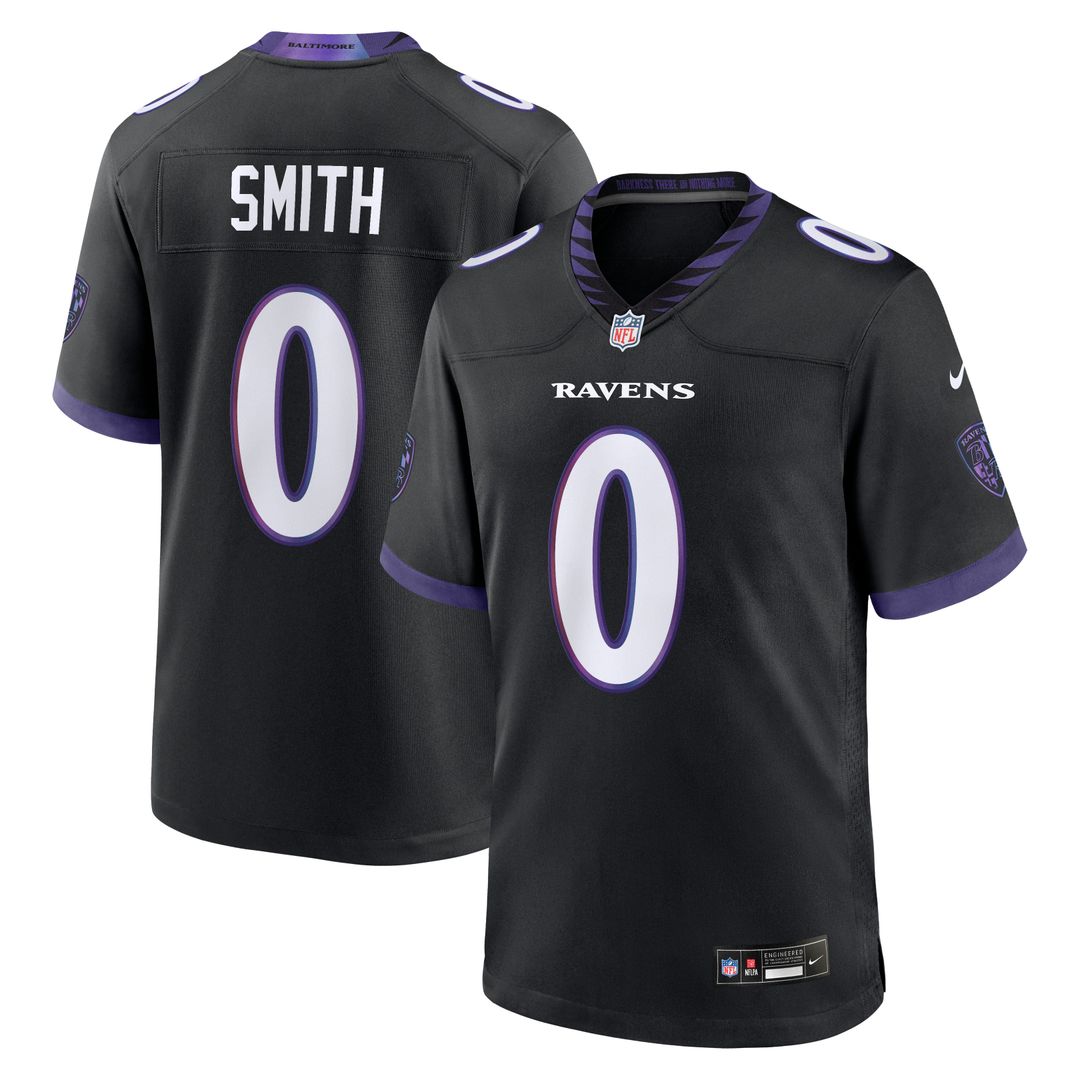 Roquan Smith Baltimore Ravens Game Jersey - White