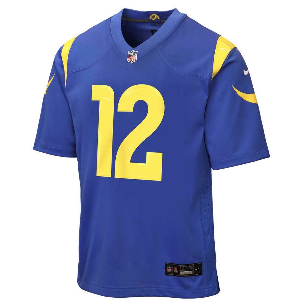 Puka Nacua Los Angeles Rams Youth Game Jersey - Royal