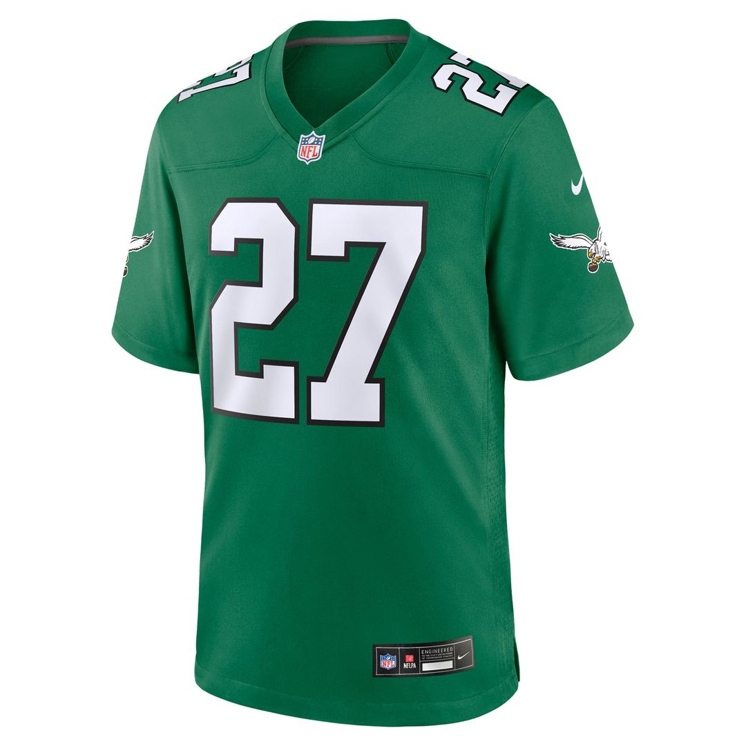 Quinyon Mitchell Philadelphia Eagles Team Game Jersey - Midnight Green