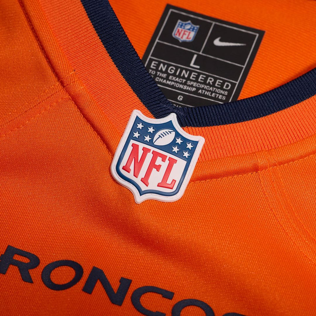 Jaleel McLaughlin Denver Broncos Team Game Jersey - Orange
