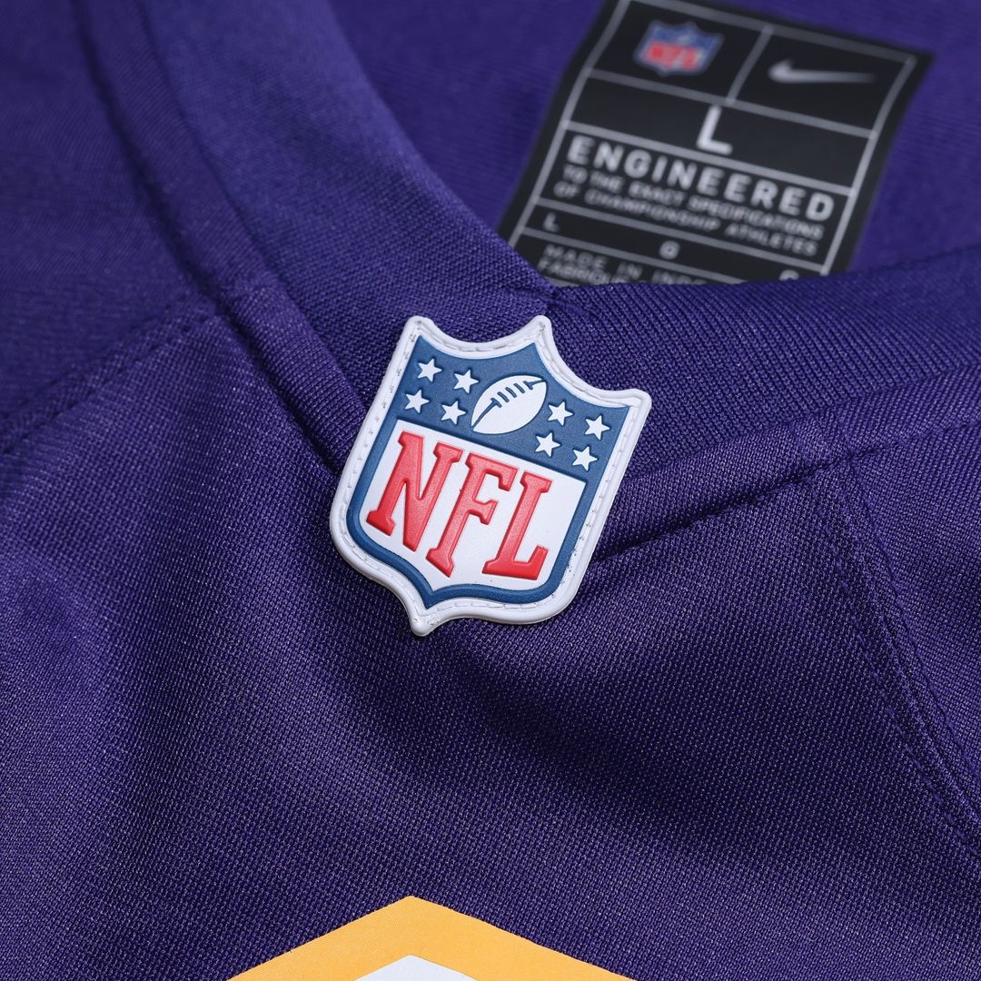 T.J. Hockenson Minnesota Vikings Classic Player Game Jersey - Purple