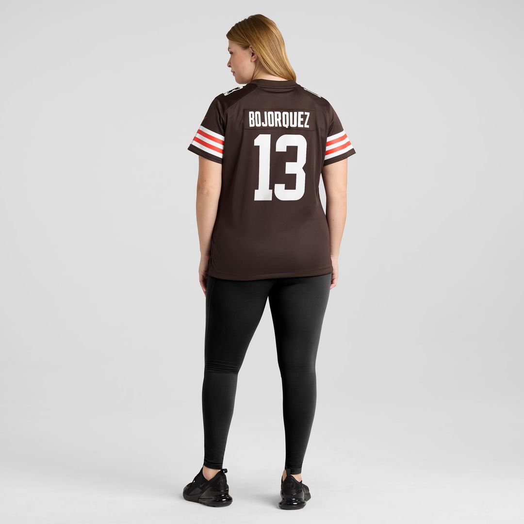 Corey Bojorquez Cleveland Browns Women's Game Jersey - Brown