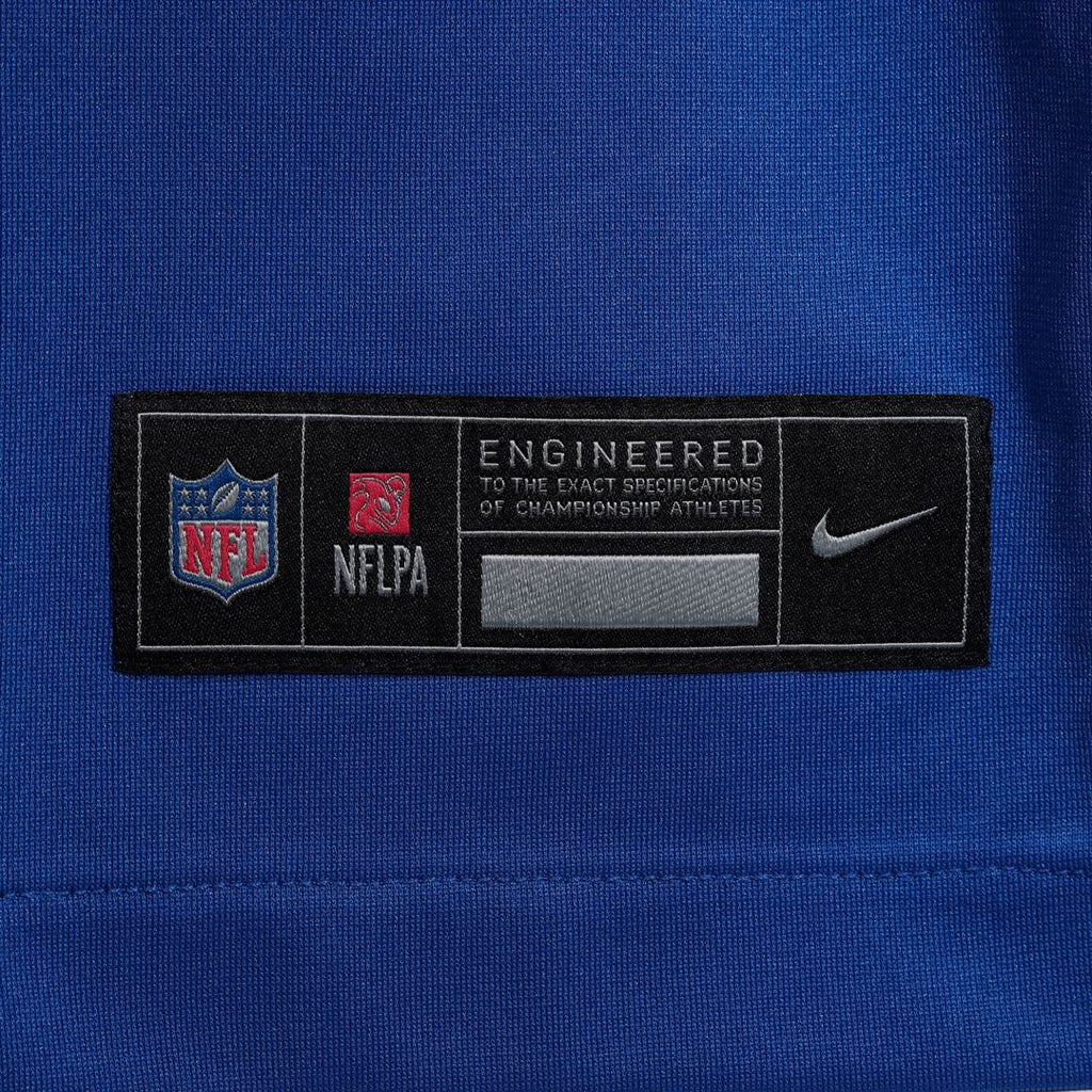 Art Green New York Giants Team Game Jersey - Royal