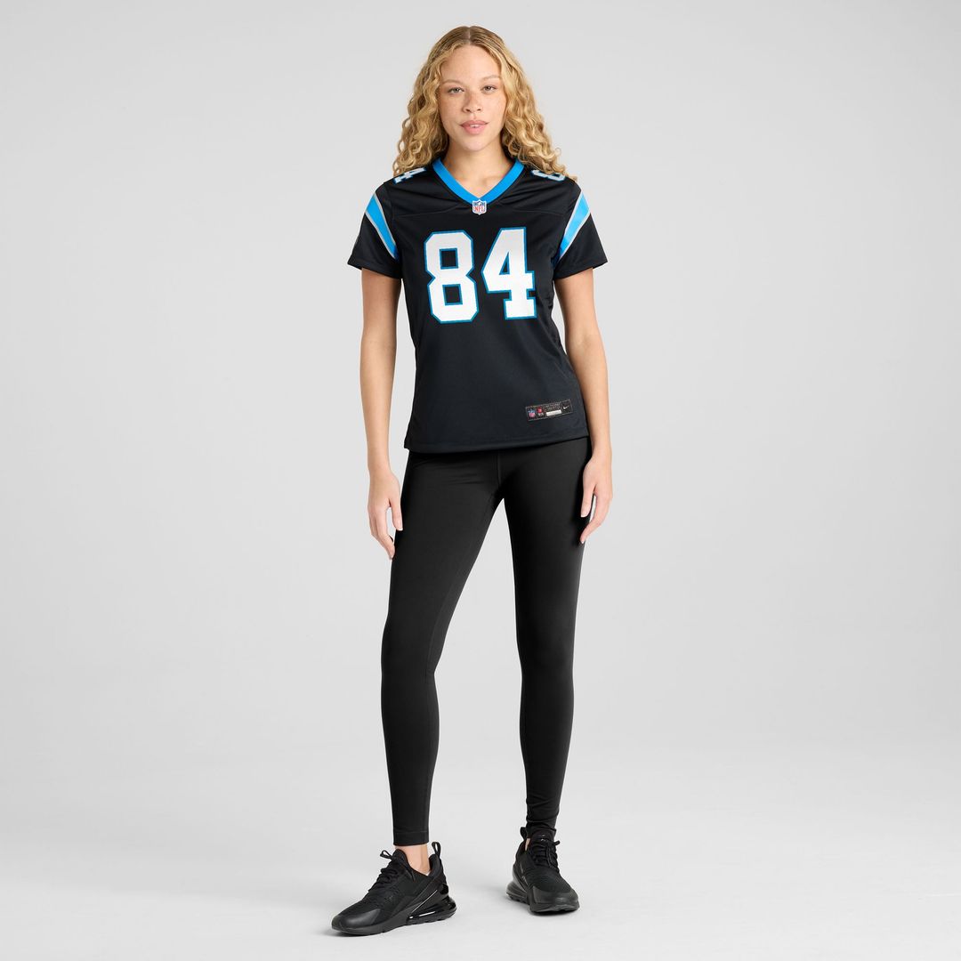 Mitchell Evans Carolina Panthers Women's Team Game Jersey - Black