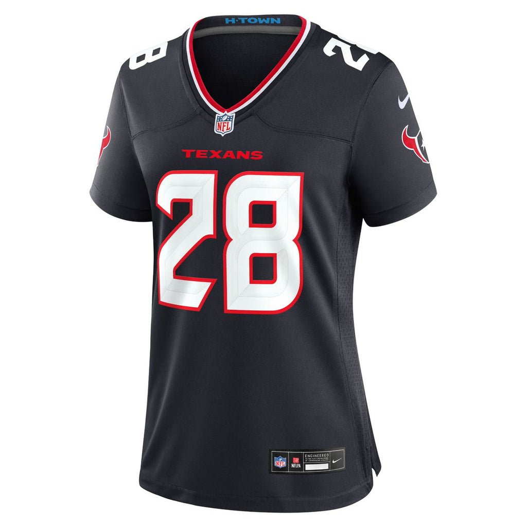 Joe Mixon Houston Texans Women's Game Jersey - Navy