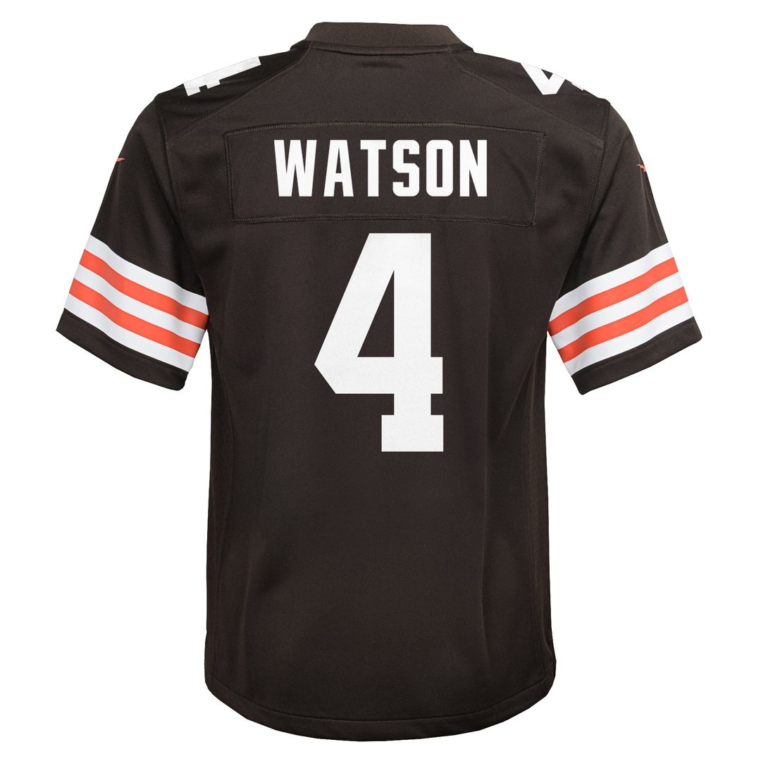 Deshaun Watson Cleveland Browns Youth Game Jersey - Brown