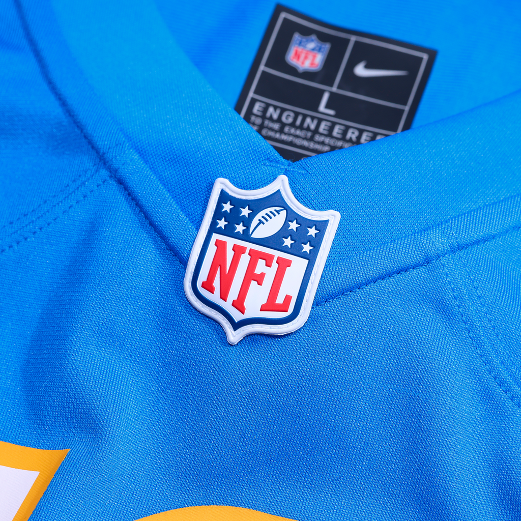 Alex Harkey Los Angeles Chargers Team Game Jersey - Powder Blue