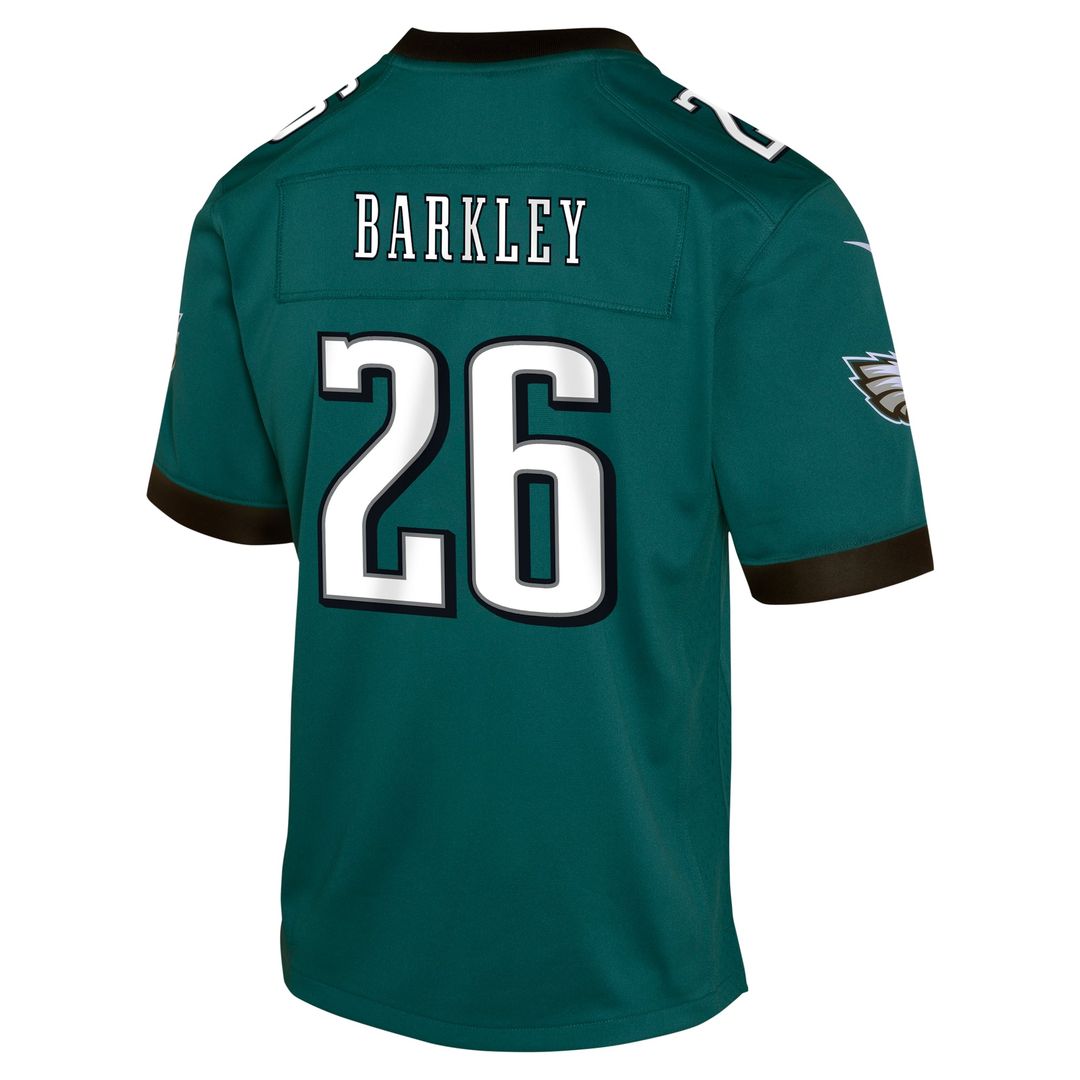 Saquon Barkley Philadelphia Eagles Youth Game Jersey - Green