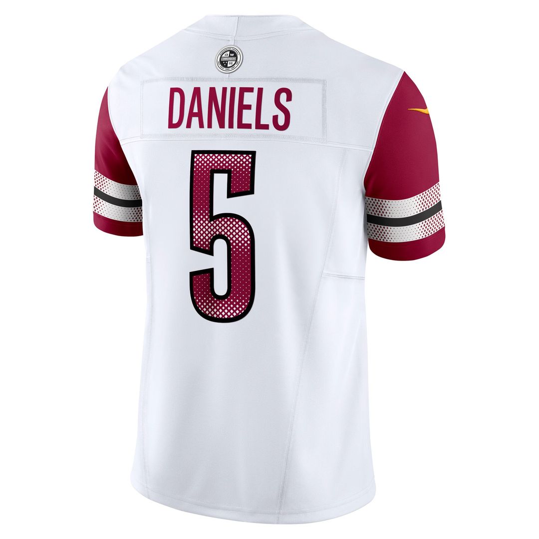 Jayden Daniels Washington Commanders Vapor F.U.S.E. Limited Jersey - White