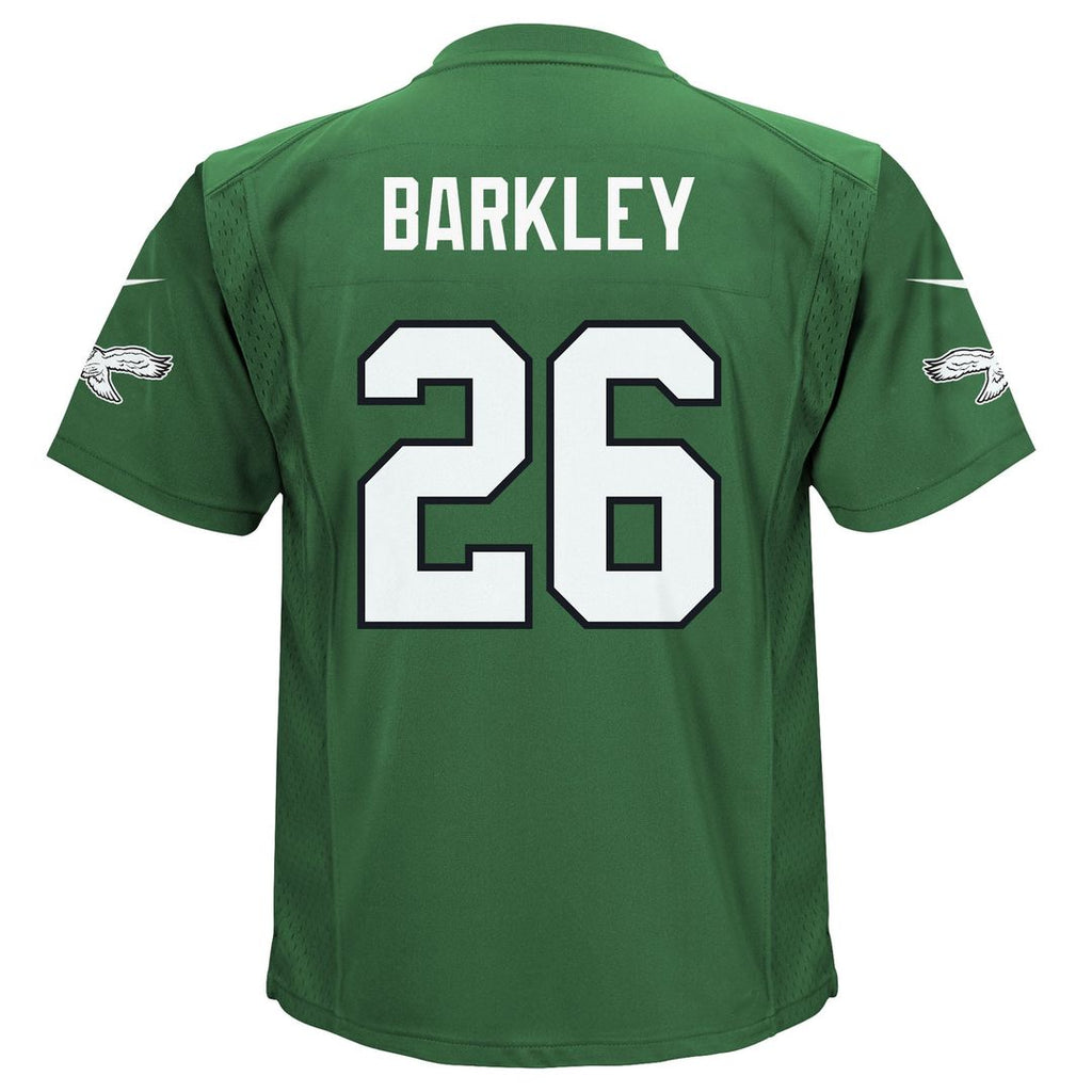 Saquon Barkley Philadelphia Eagles Toddler Game Jersey - Midnight Green