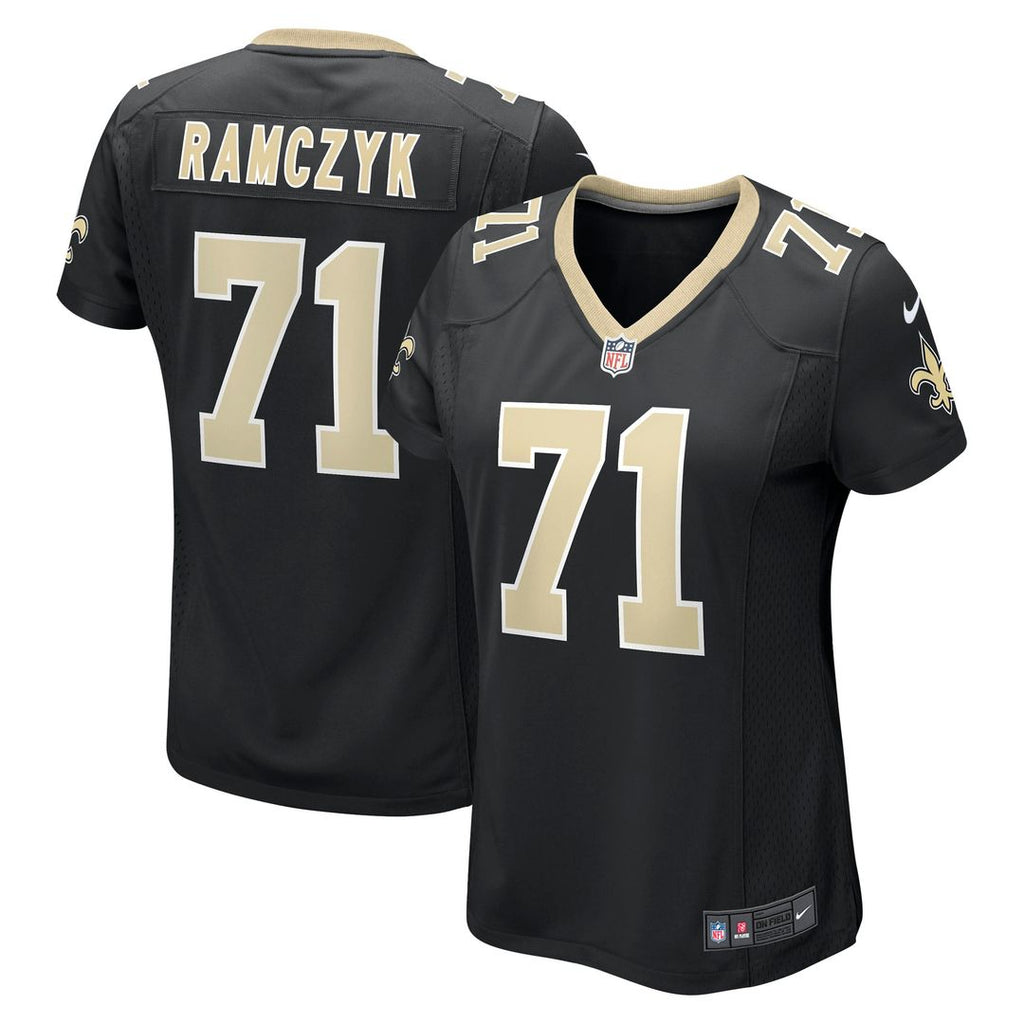 Ryan Ramczyk New Orleans Saints Women's Game Jersey - Black