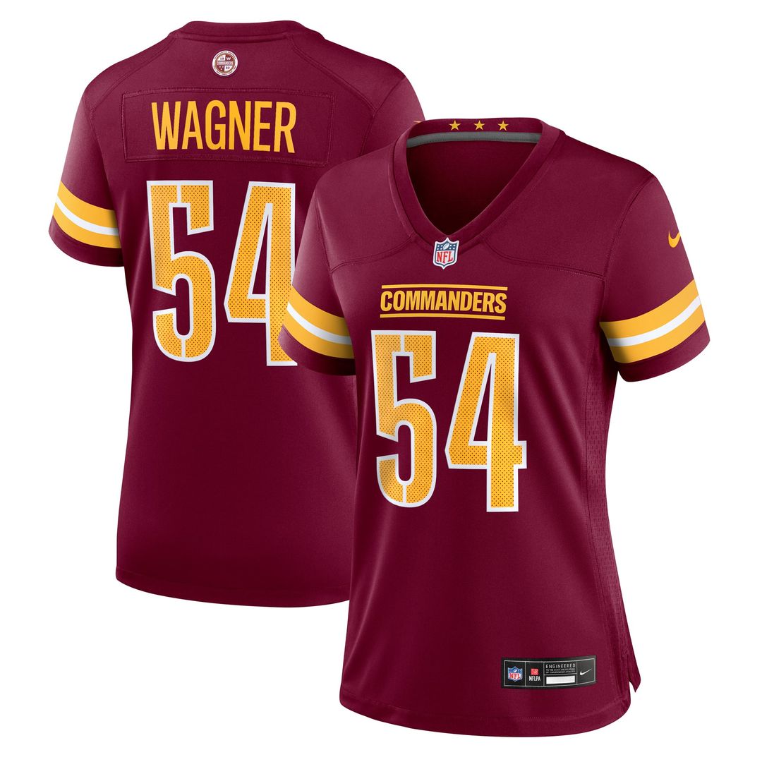 Bobby Wagner Washington Commanders Women's Team Game Jersey - Burgundy