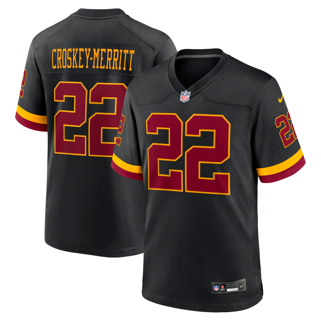 Jacory Croskey-Merritt Washington Commanders Game Super Bowl Era Jersey - White