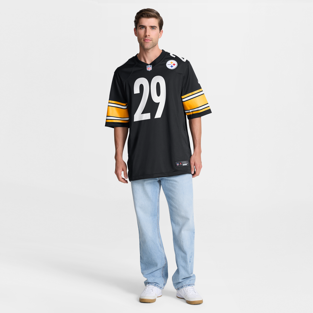 Eli Heidenreich Pittsburgh Steelers Team Game Jersey - Black