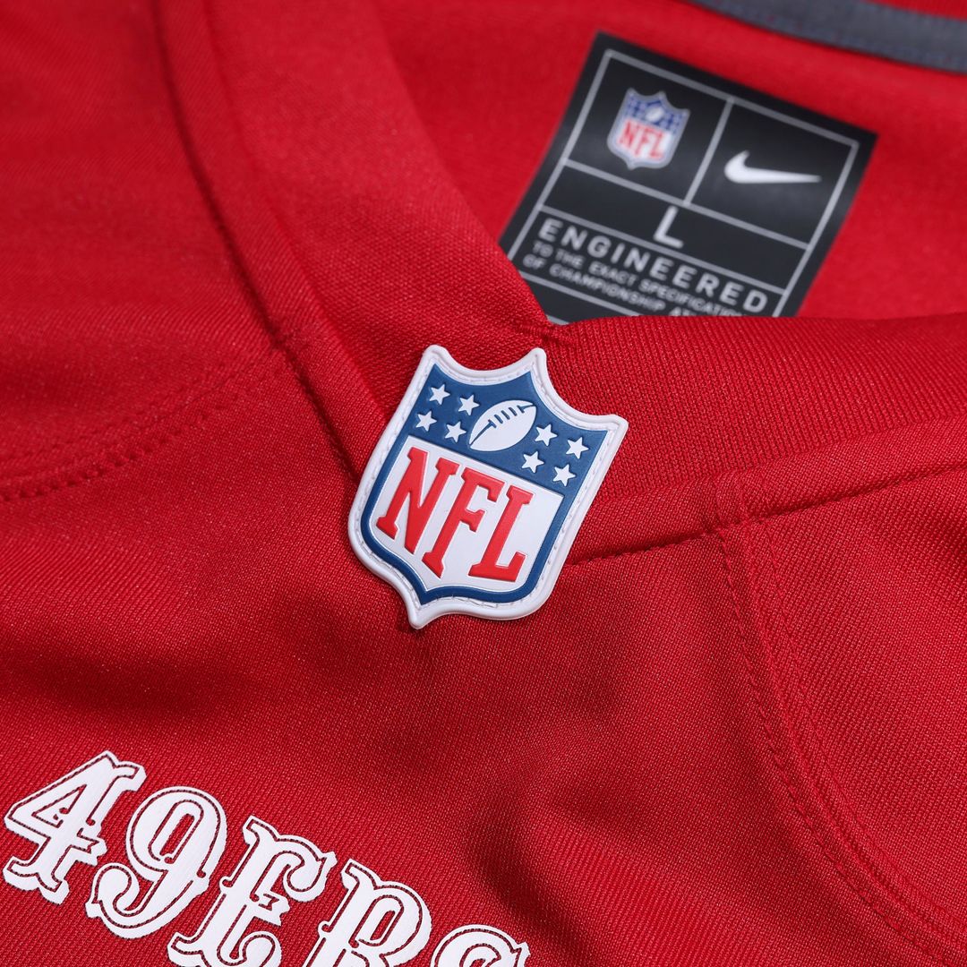 Christian McCaffrey San Francisco 49ers Game Player Jersey - White