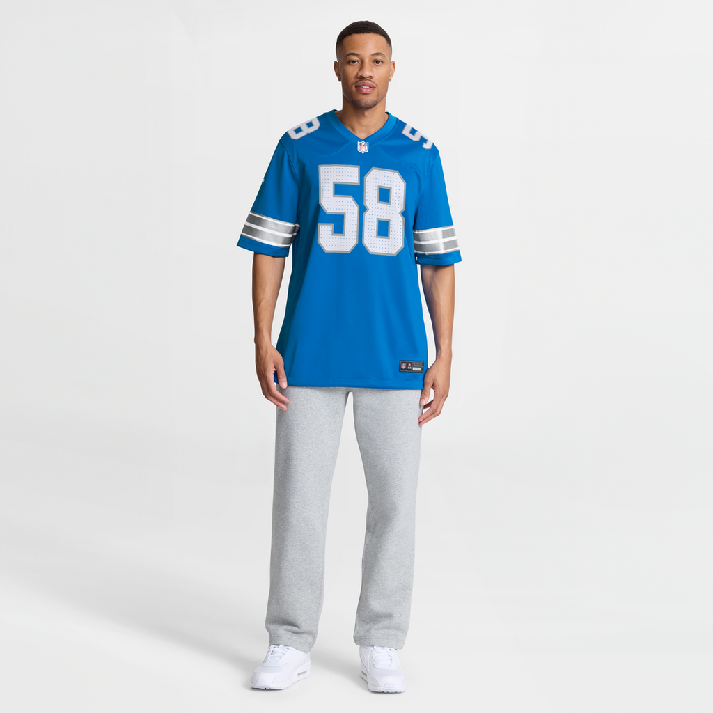 Penei Sewell Detroit Lions Game Jersey - Blue