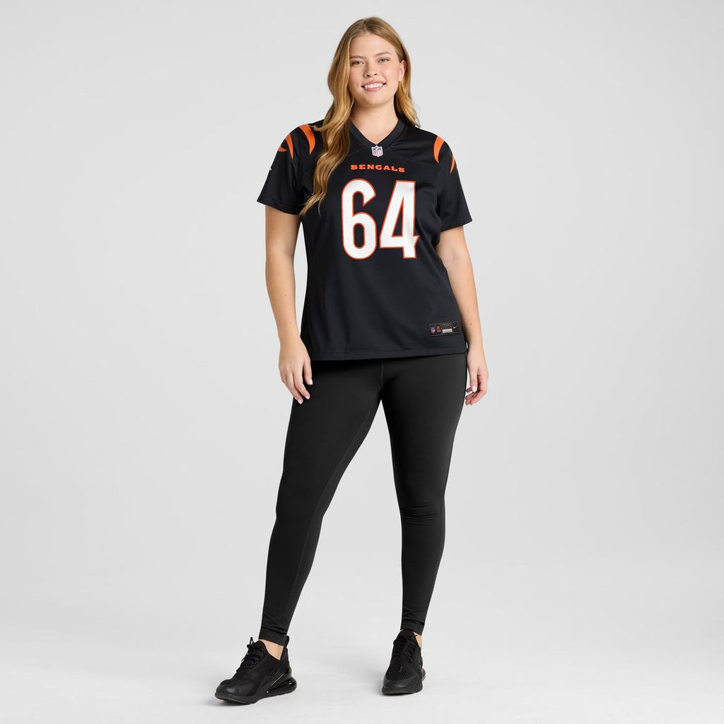 Ted Karras Cincinnati Bengals Women's Game Player Jersey - Black