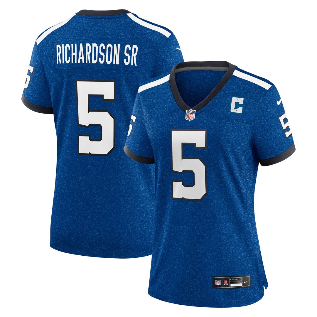 Anthony Richardson Sr. Indianapolis Colts Women's Alternate Indiana Nights Game Jersey - Royal