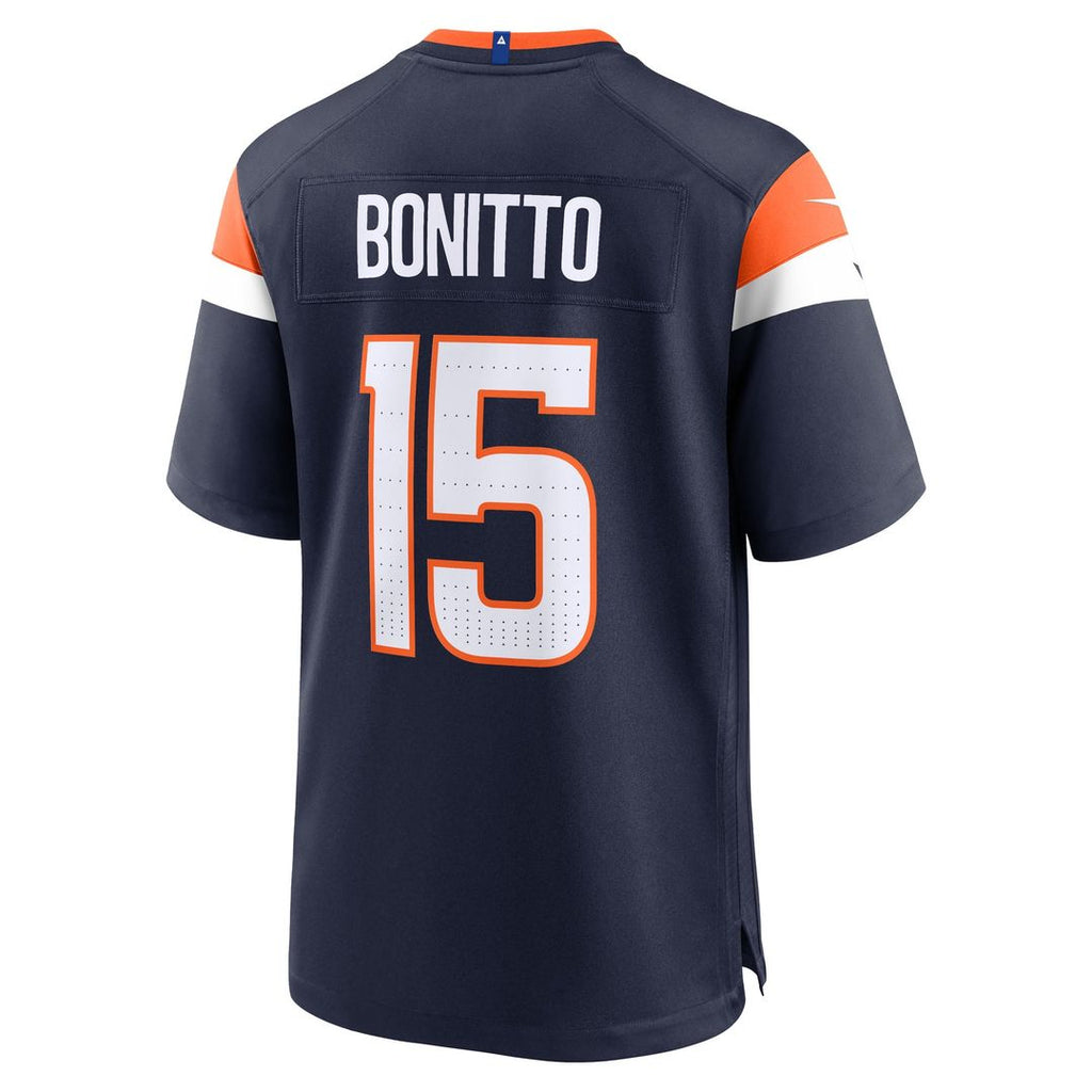 Nik Bonitto Denver Broncos Team Game Jersey - Orange