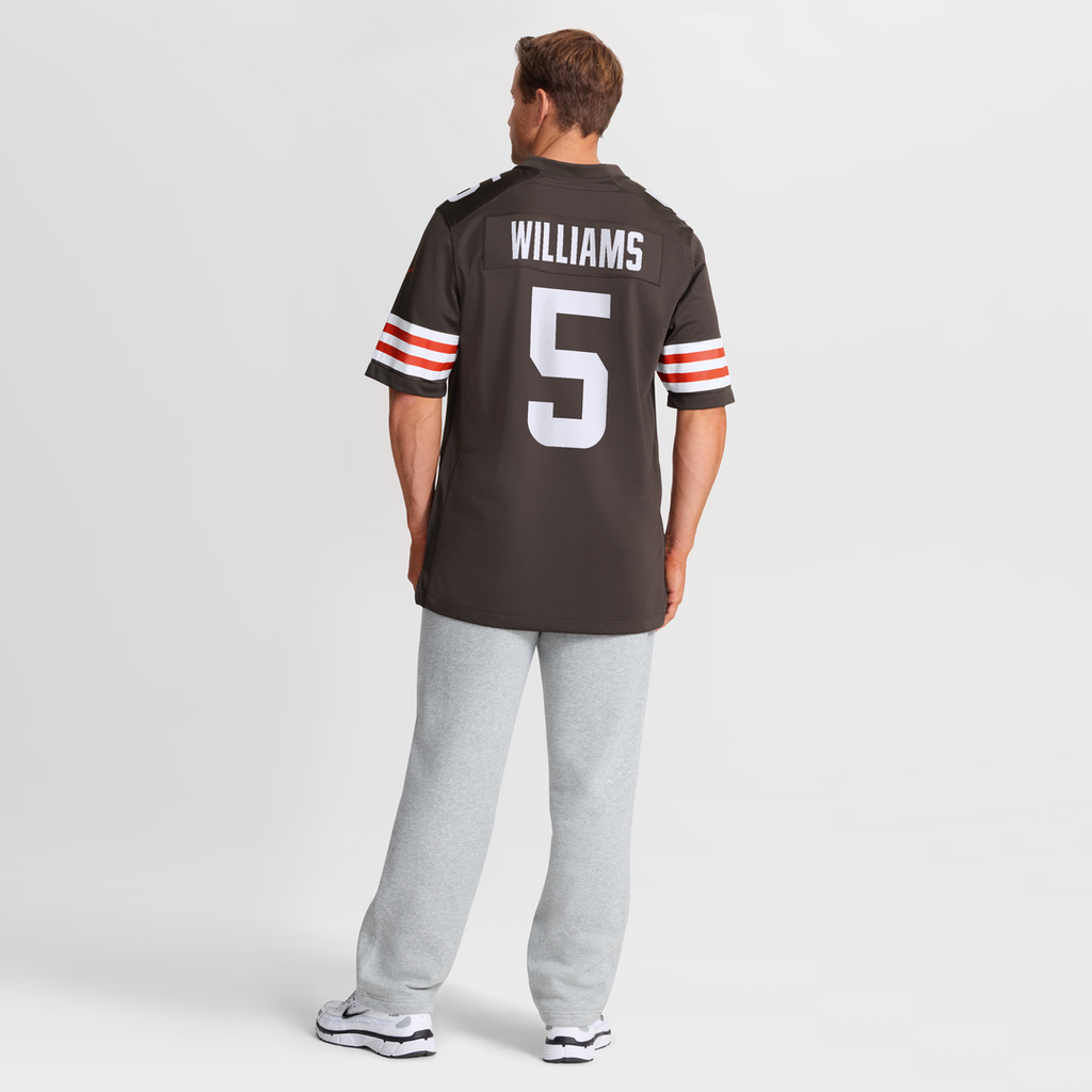 Quincy Williams Cleveland Browns Team Game Jersey - Brown