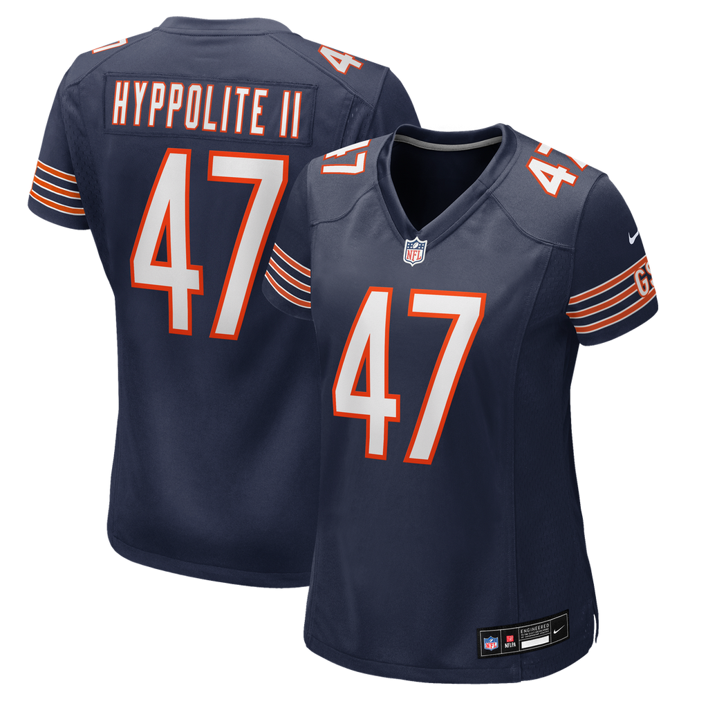 Ruben Hyppolite II Chicago Bears Women's Team Game Jersey - Navy
