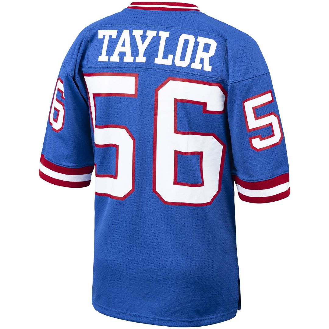 Lawrence Taylor New York Giants 1986 Mitchell & Ness Authentic Throwback Retired Player Jersey - Royal