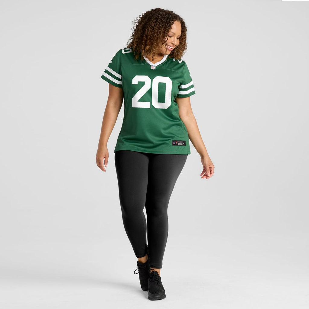 Breece Hall New York Jets Women's Game Jersey - Legacy Green