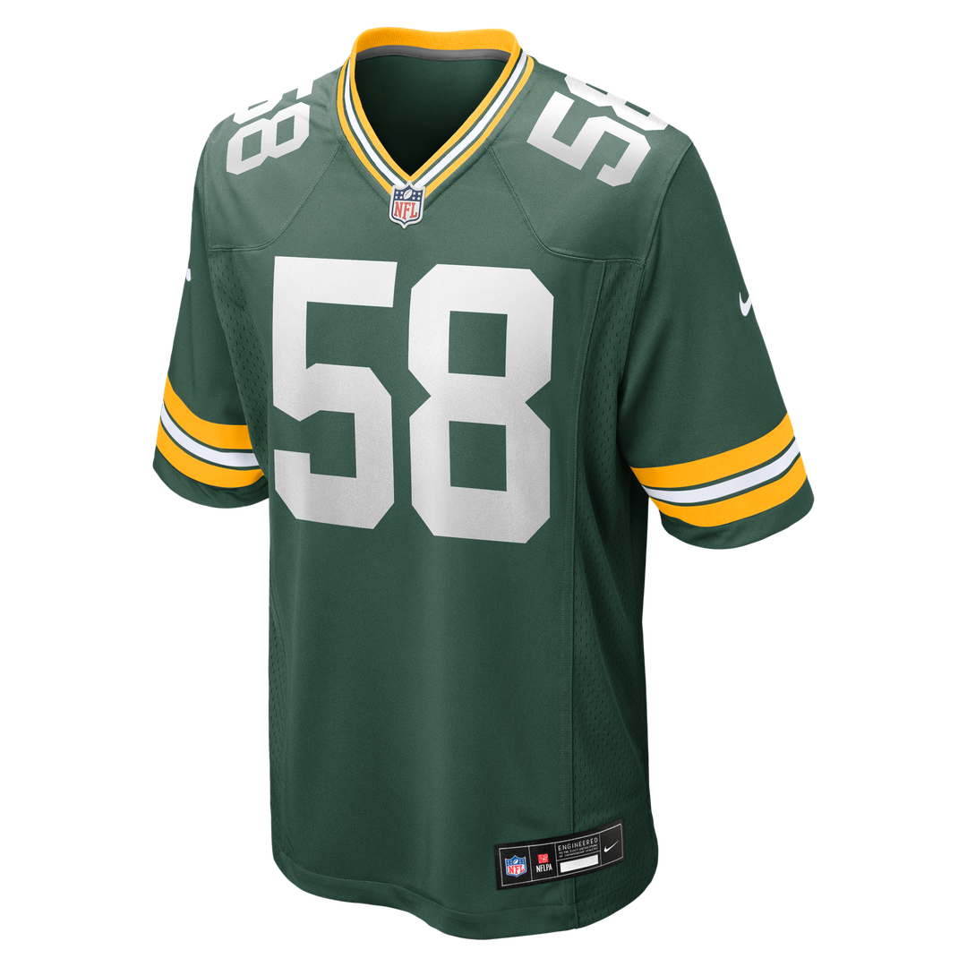 Isaiah McDuffie Green Bay Packers Game Jersey - Green