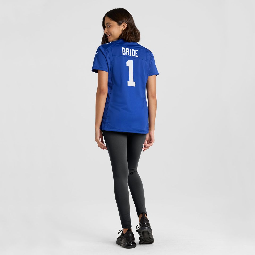 Number 1 Bride New York Giants Women's Game Jersey - Royal