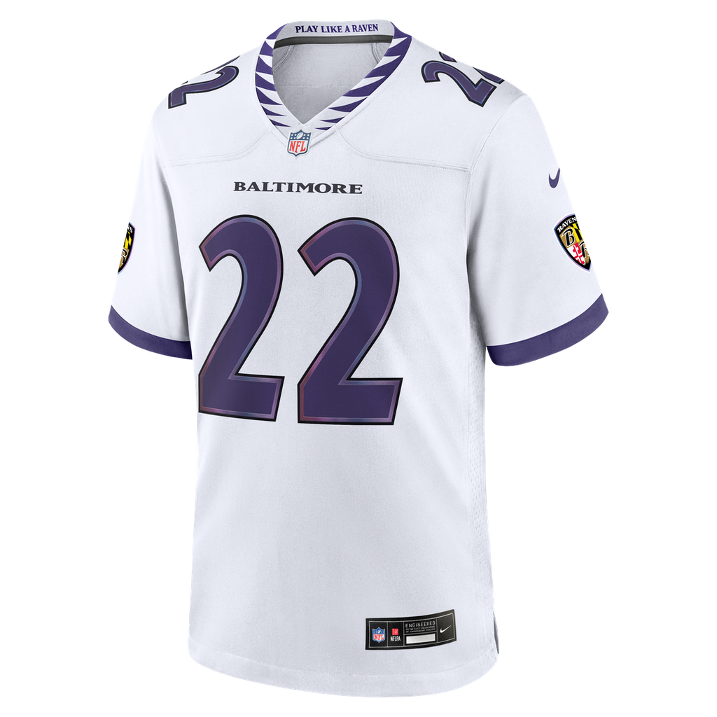 Derrick Henry Baltimore Ravens Alternate Game Jersey - Purple