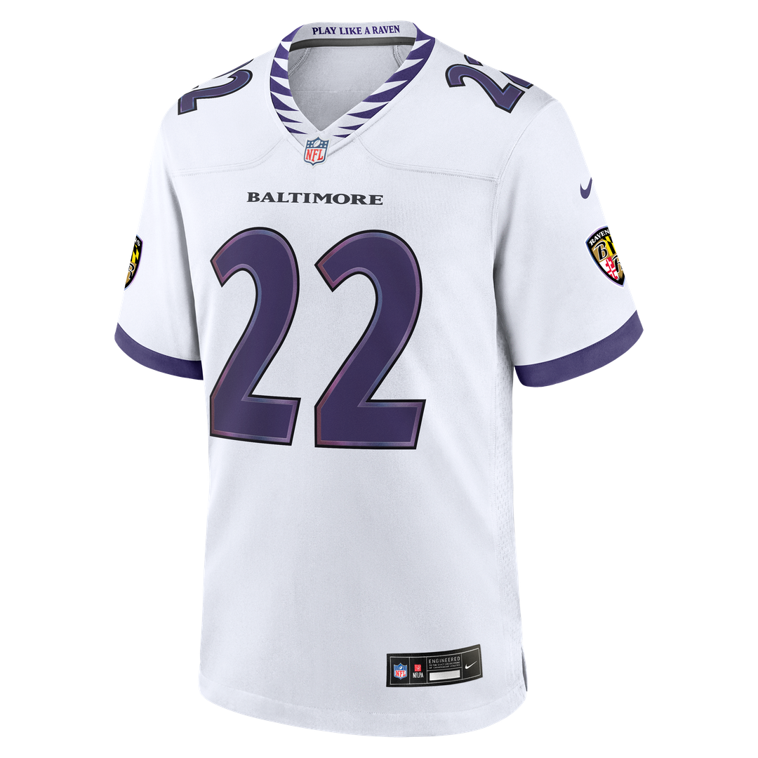 Derrick Henry Baltimore Ravens Alternate Game Jersey - Black