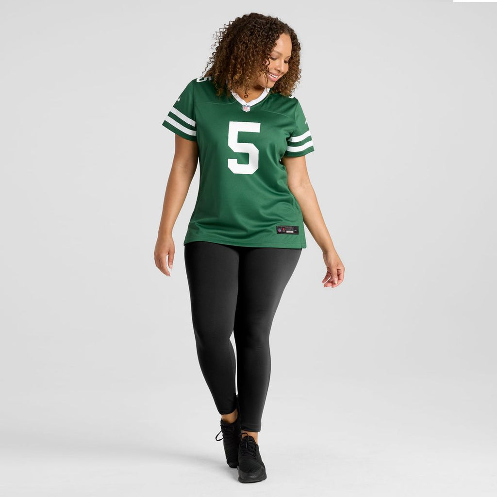 Garrett Wilson New York Jets Women's Game Jersey - Legacy White