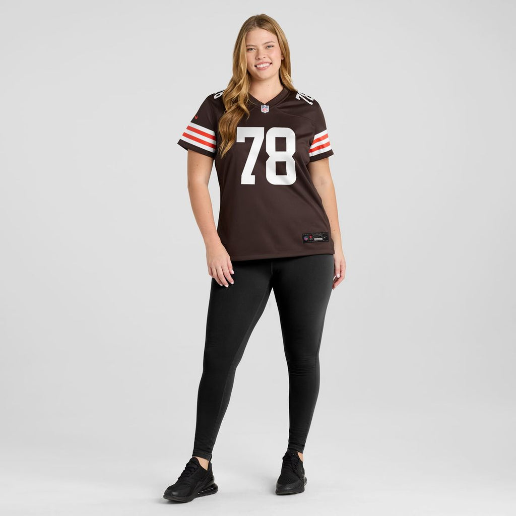 Jack Conklin Cleveland Browns Women's Player Game Jersey - Brown