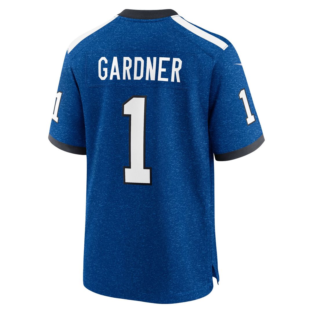 Ahmad Sauce Gardner Indianapolis Colts Alternate 2 Indiana Nights Game Jersey - Heather Royal