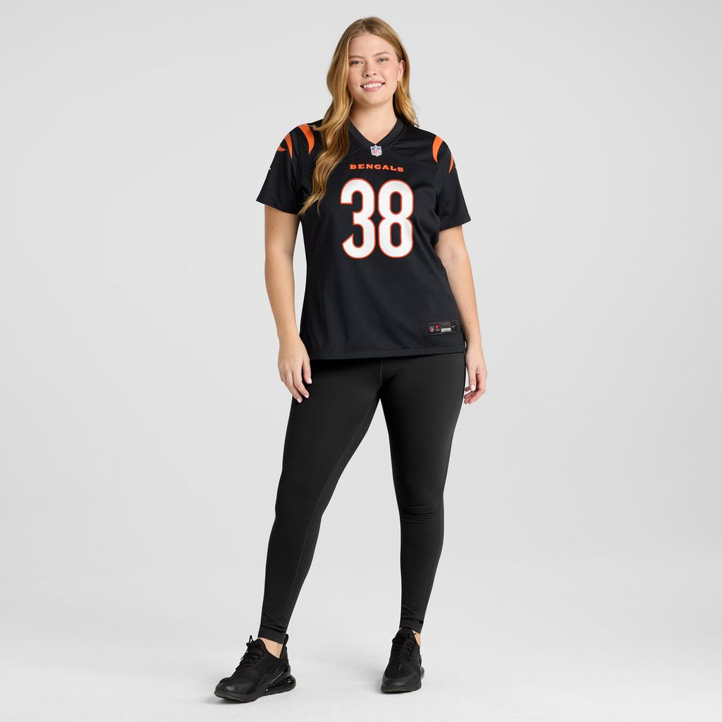 DJ Ivey Cincinnati Bengals Women's Team Game Jersey - Black
