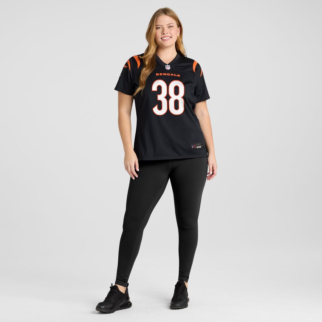 DJ Ivey Cincinnati Bengals Women's Team Game Jersey - Black