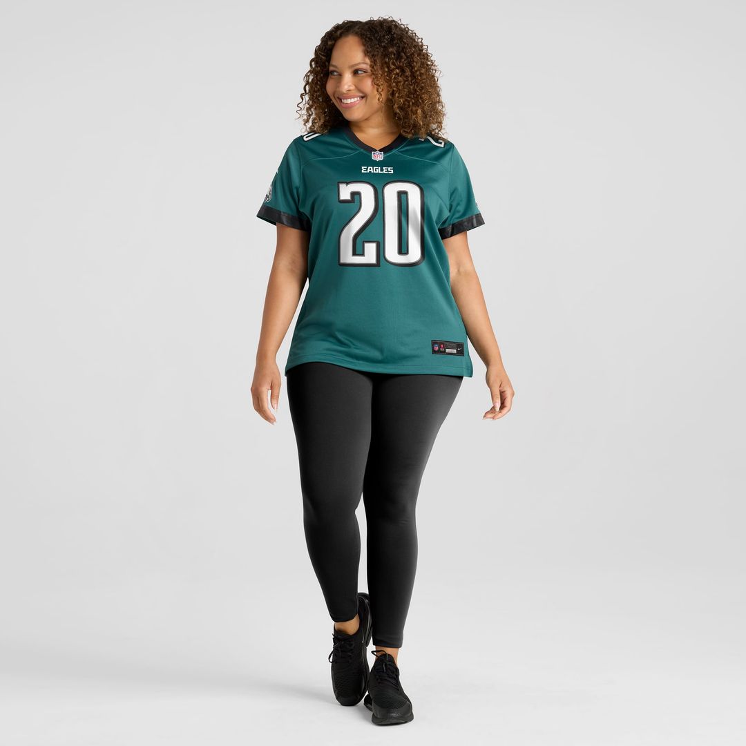 Brian Dawkins Philadelphia Eagles Women's Retired Player Game Jersey - Midnight Green