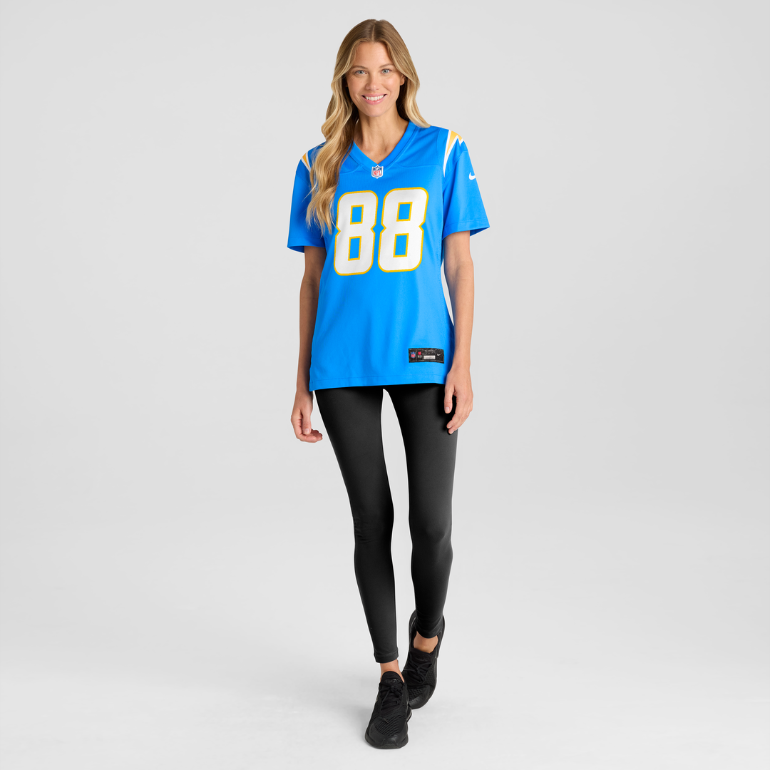 Charlie Kolar Los Angeles Chargers Women's Team Game Jersey - Powder Blue