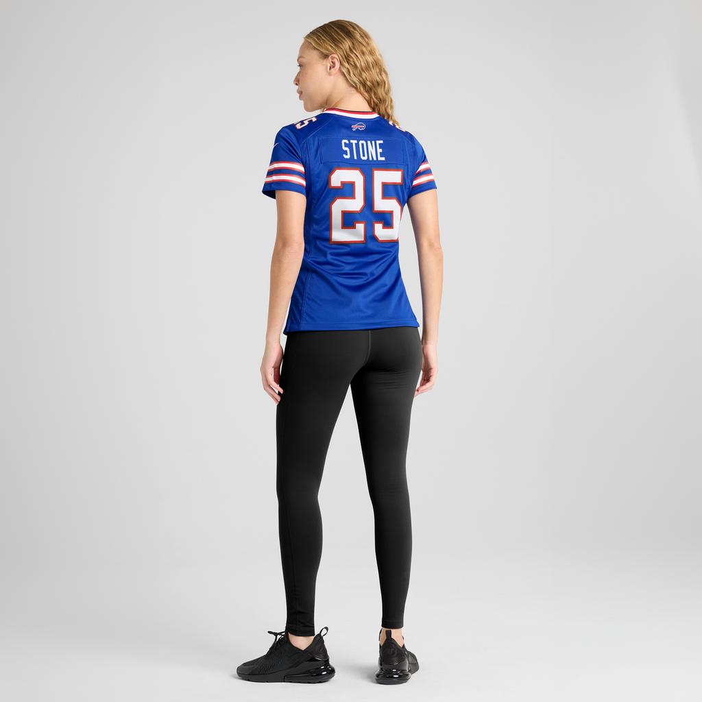 Geno Stone Buffalo Bills Women's Team Game Jersey - Royal