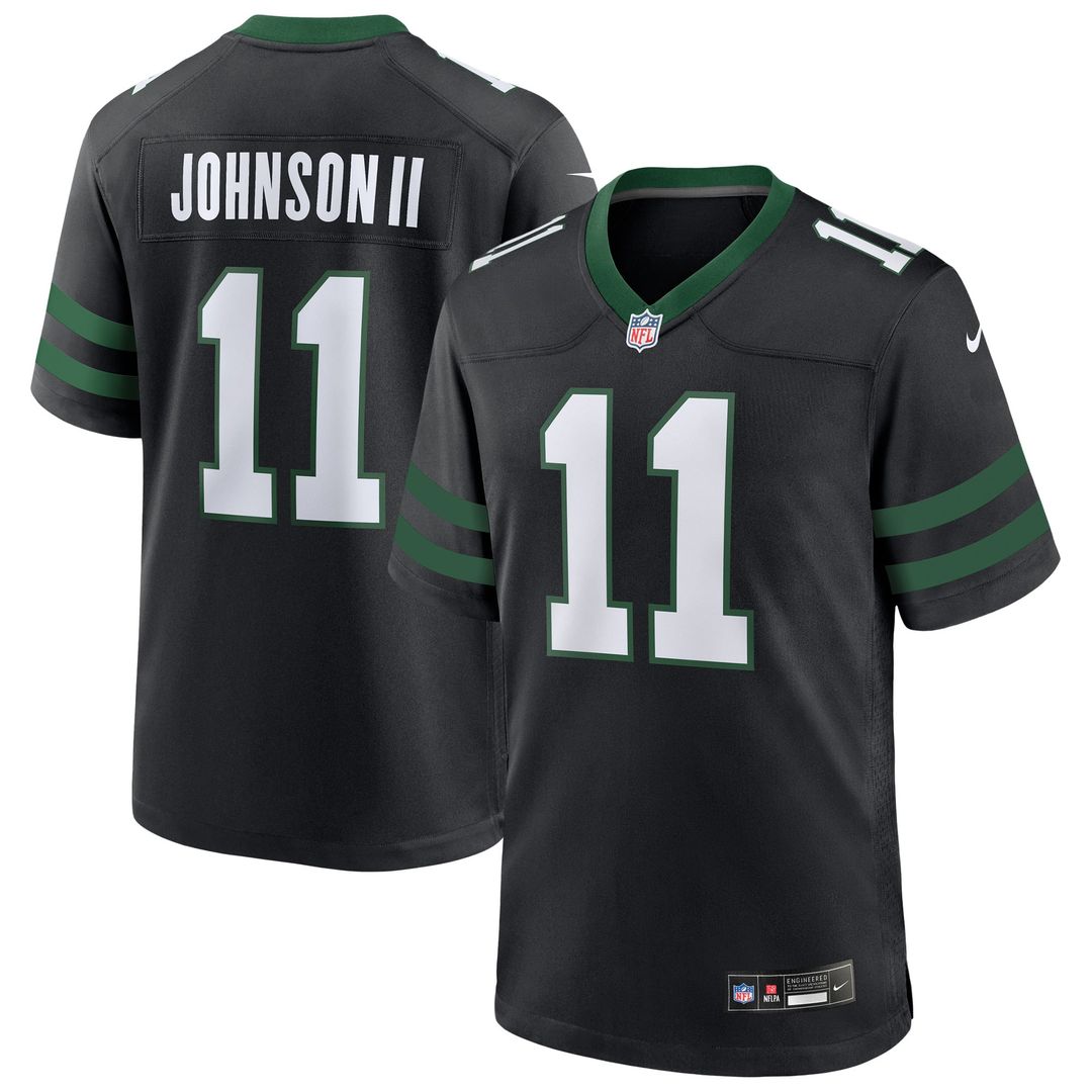 Jermaine Johnson II New York Jets Game Jersey - Legacy White