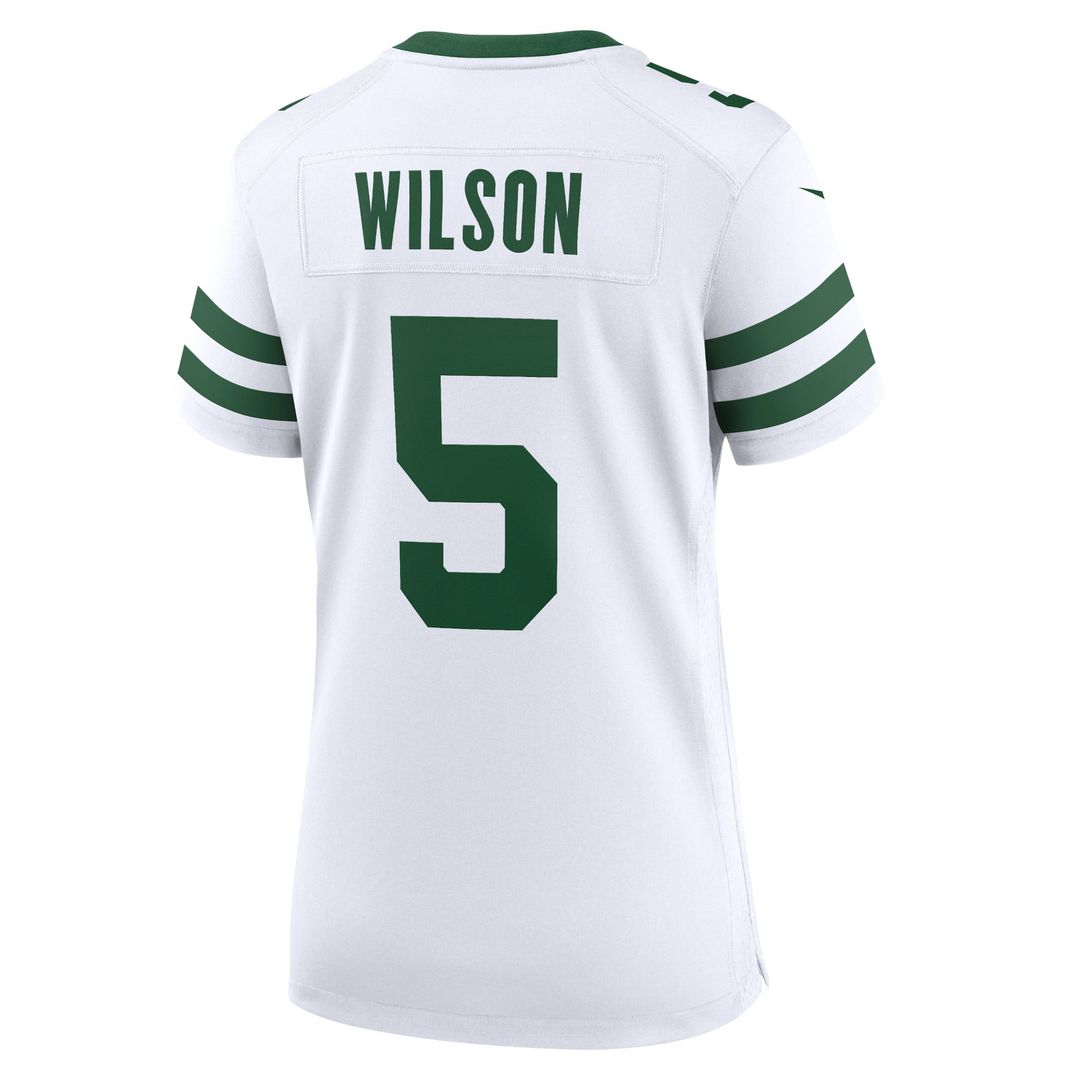Garrett Wilson New York Jets Women's Game Jersey - Legacy White